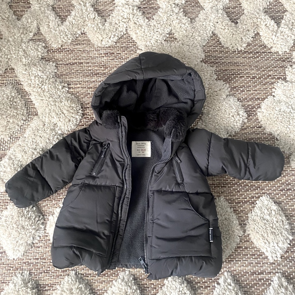 Zara 12/18month puffer jacket